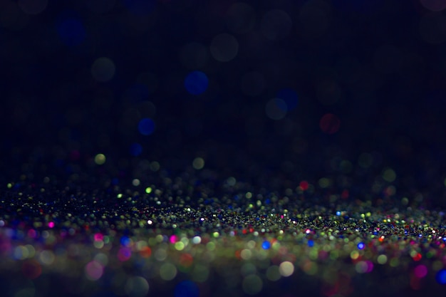 Bokeh glitter fly 