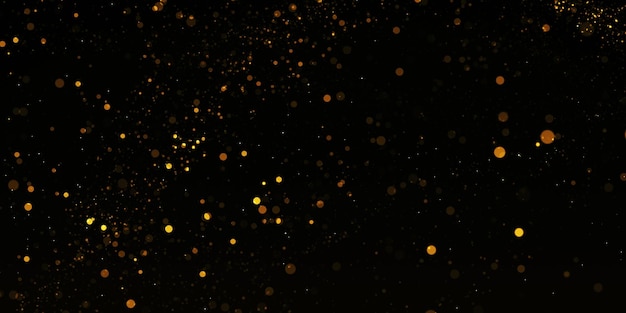 Bokeh-licht-effect op donkere achtergrond