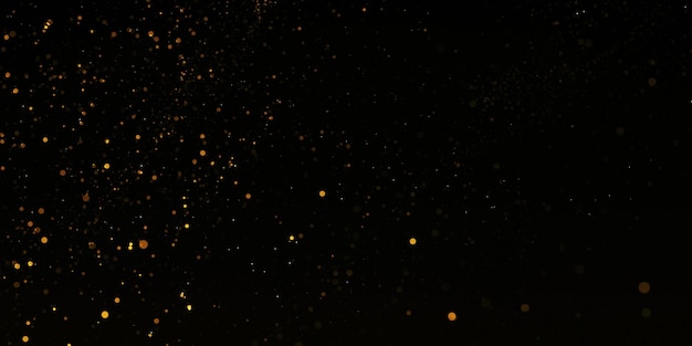 Bokeh-licht-effect op donkere achtergrond
