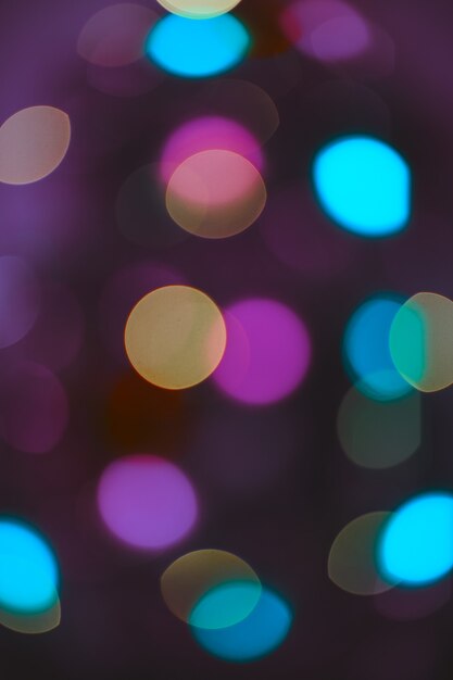 Bokeh lichten. Mooie kerst achtergrond.