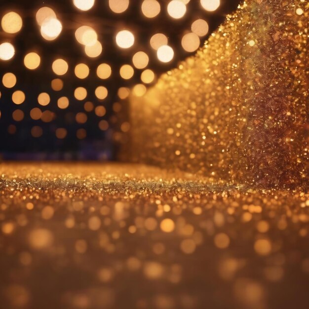 Bokeh light and abstract background decoration