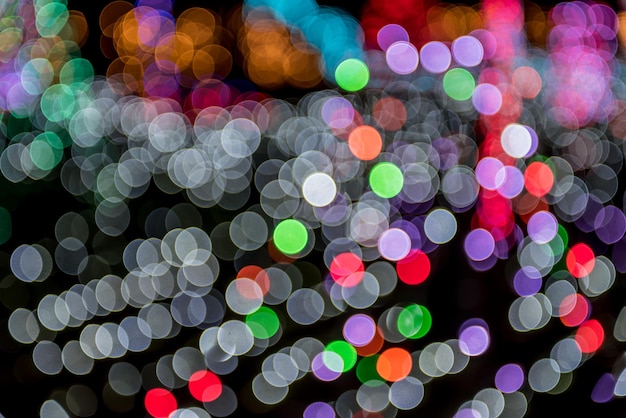 bokeh, light and abstract background decoration