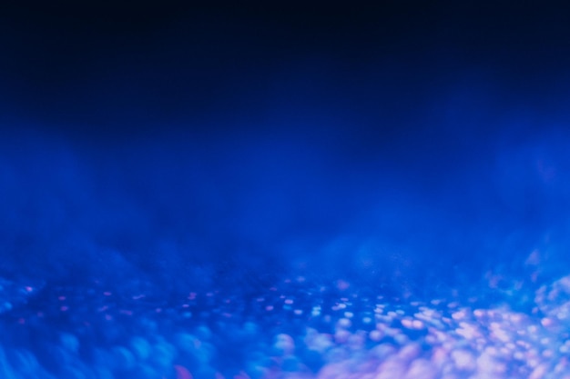 Боке светлый фон размытие неоновое свечение научно-фантастическое сияние расфокусированное флуоресцентное темно-синий розовый цвет