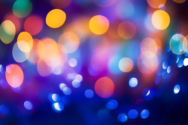 Bokeh Light Defocused Blurred Background