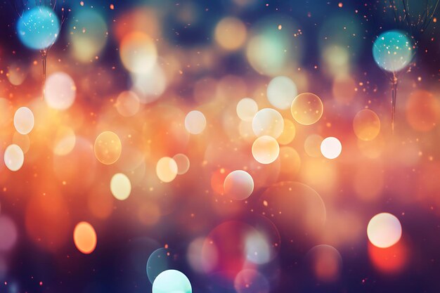 Photo bokeh light defocused blurred background