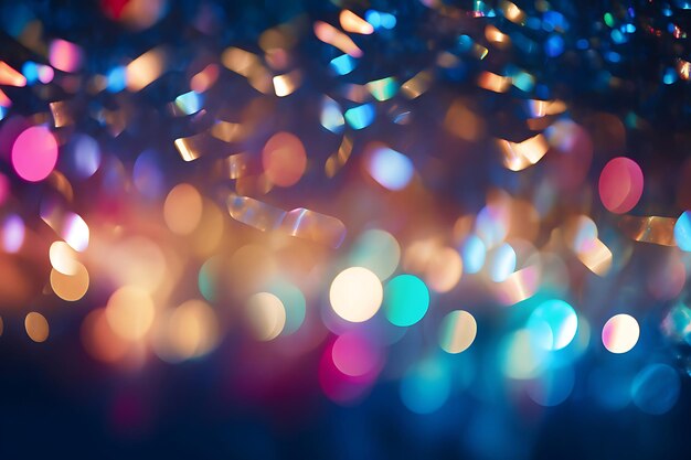 Bokeh Light Defocused Blurred Background