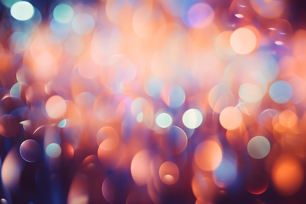 Bokeh Light Defocused Blurred Background