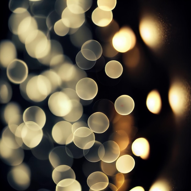 Premium Photo | Bokeh lights background effect blurred wallpaper christmas  lights out of focus