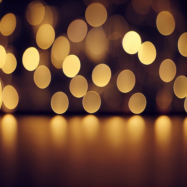 Bokeh lights background effect blurred wallpaper christmas lights out of focus