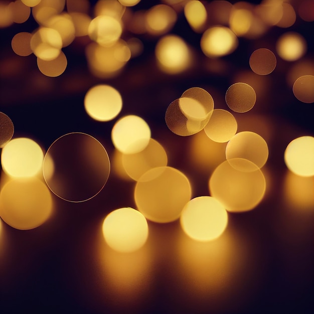 Bokeh lights background effect blurred wallpaper christmas lights out of focus