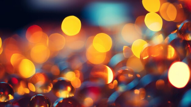 Photo bokeh lights night flares dreamy cinematic atmosphere