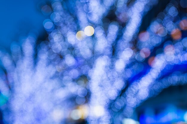 Photo bokeh out of focus light