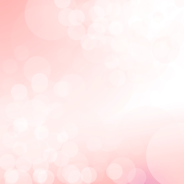 Bokeh on a pink background Abstract background