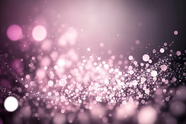 Bokeh pink defocused abstract pink lights background