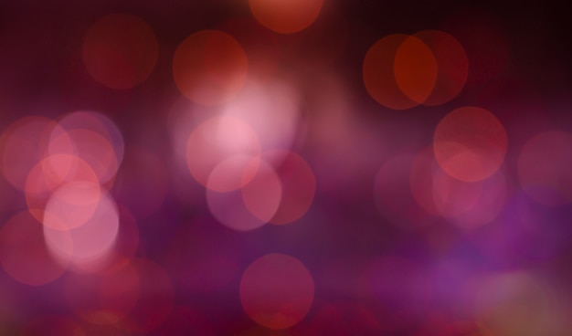 Photo bokeh purple red banner background