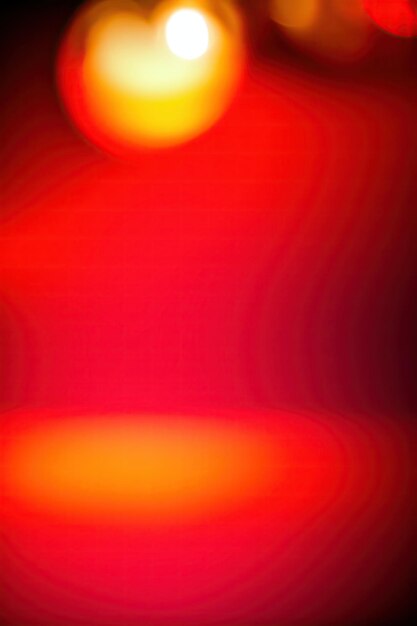 Bokeh red background