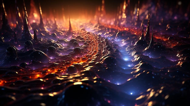 Bokeh_render__isometric_view__unstable_gravity_space_neb