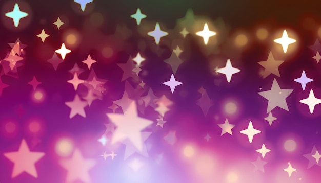 Bokeh sparkle background