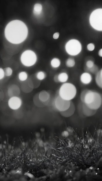 Foto bokeh zwarte en witte achtergrond