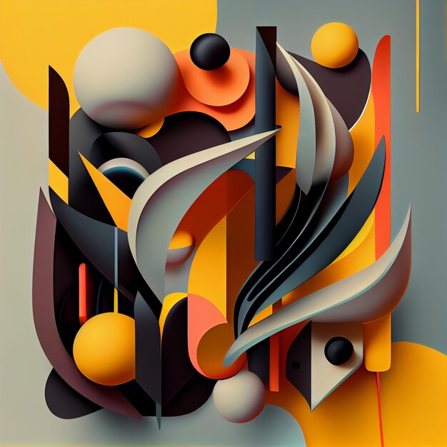 Bold abstract shapes