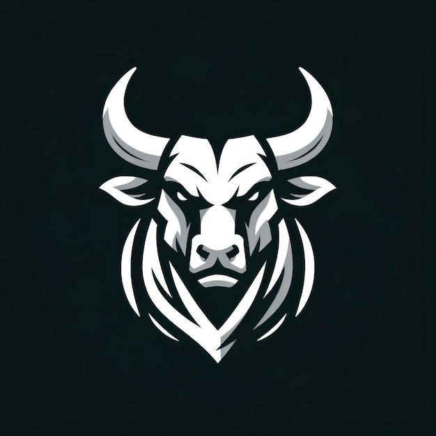 Bold Bull Head Logo Design