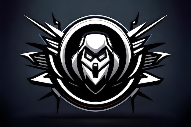 bold and fierce e sports logo