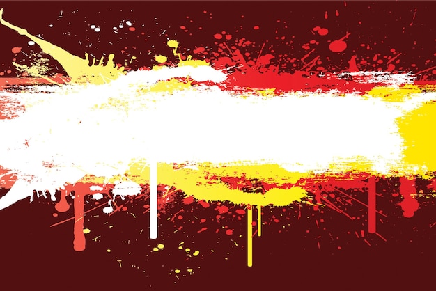Bold Paint Splatter met witruimte voor tekst