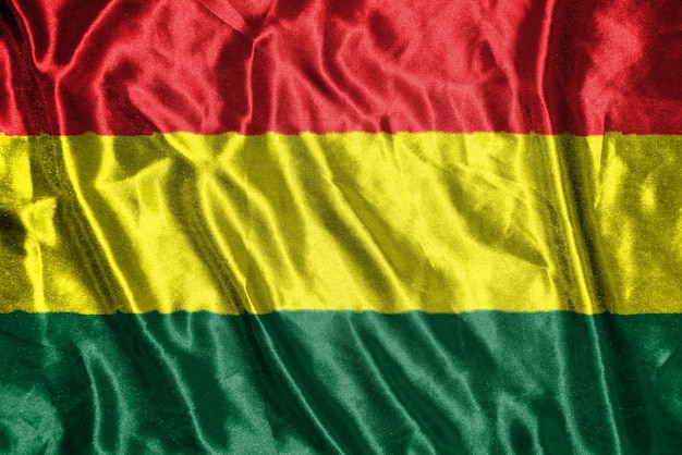 Bolivia cloth flag Satin Flag Waving Fabric Texture of the Flag xDxAxDxA