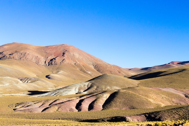 Boliviaans bergenlandschap, bolivia.andes-plateaumening