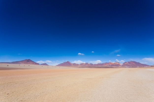 Paesaggio boliviano, vista del deserto di salvador dalì