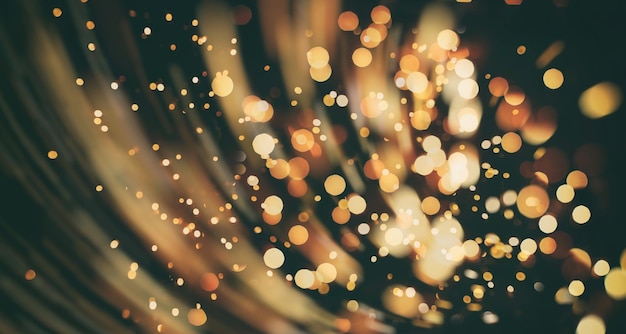 Foto bollen lichten achtergrond: vervaging van kerst wallpaper decoraties concept.holiday festival achtergrond: sparkle cirkel verlichte vieringen weergeven.