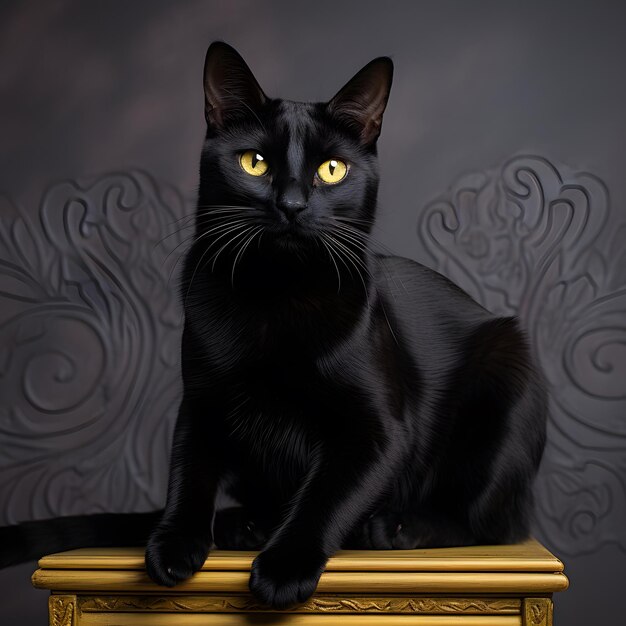 Photo bombay cat