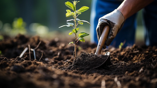 bomen planten