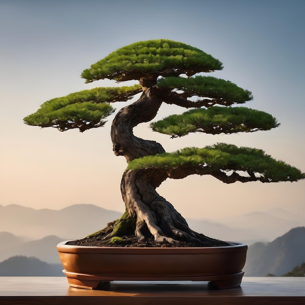 Bonsai achtergrond erg cool