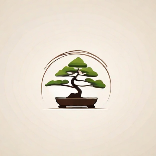 Bonsai Cartoon Style