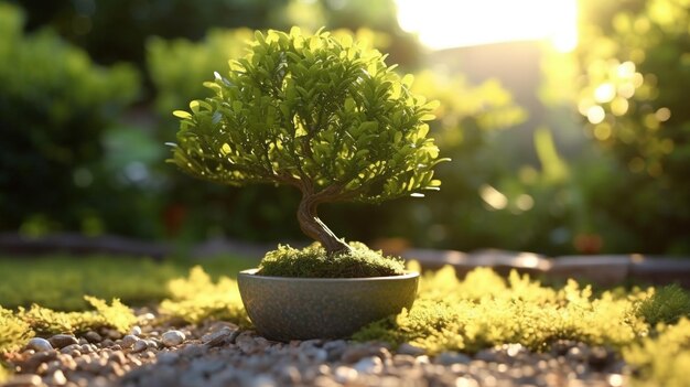 Bonsai isolated