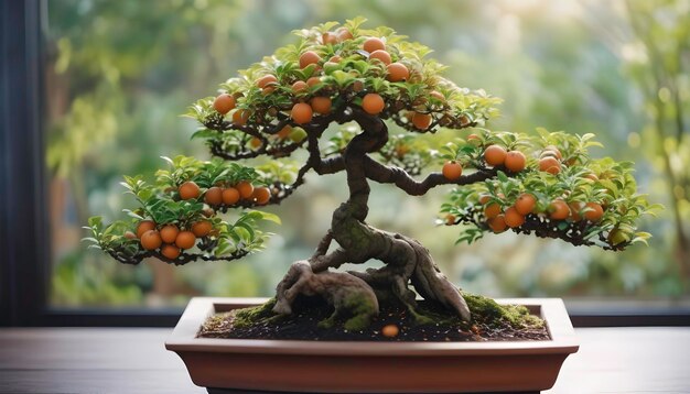 Foto la semplicità dei bonsai