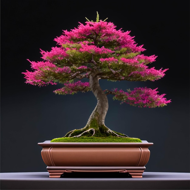 Bonsai tree image illustration