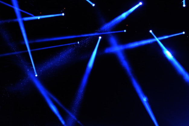 BONTIDA ROMANIA JUNE 28 2015 Stage lichten tijdens een live concert op het Electric Castle festival