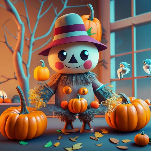 Foto boo halloween baby (bambino di halloween)