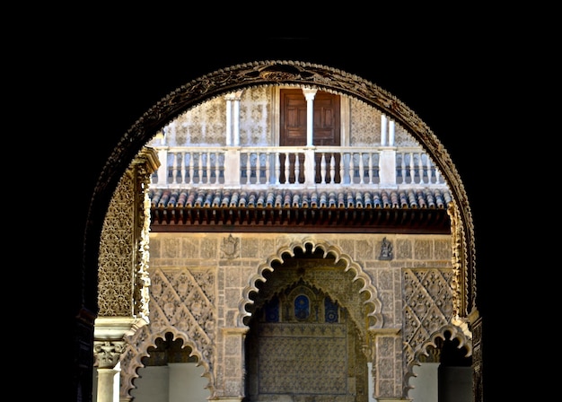 Boogdeur in het Alcazar paleis