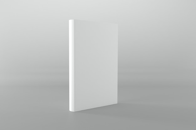 Illustrazione di rendering 3d di mockup di copertina del libro