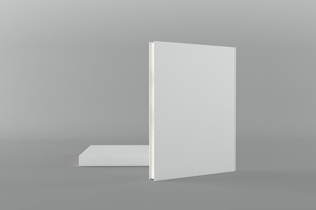 Book Cover Mockup 3d Rendering Illustration