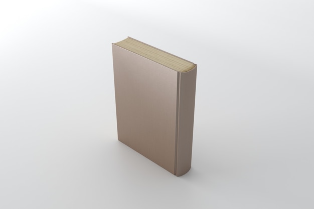 Book Cover Mockup 3d Rendering Illustration