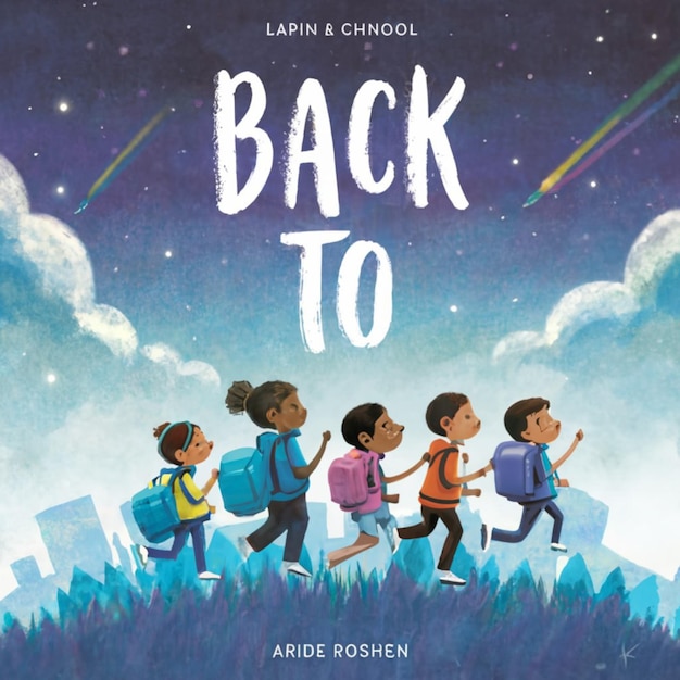 a book cover that says back to school on it