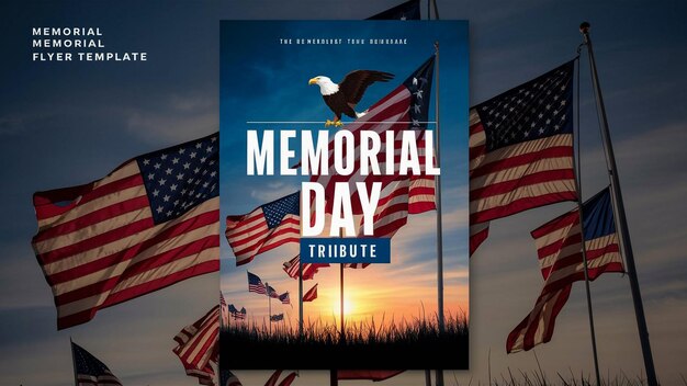 Photo a book cover that says memorial day on it