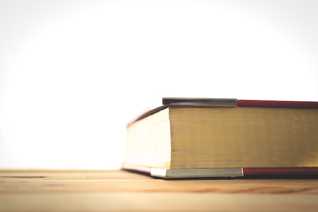 Book on a desk