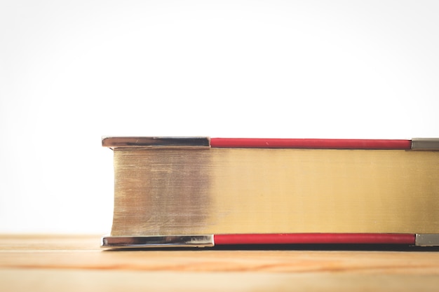 Book on a desk