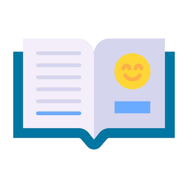 Book Flat Illustration
