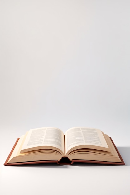 A Book in Isolated Background